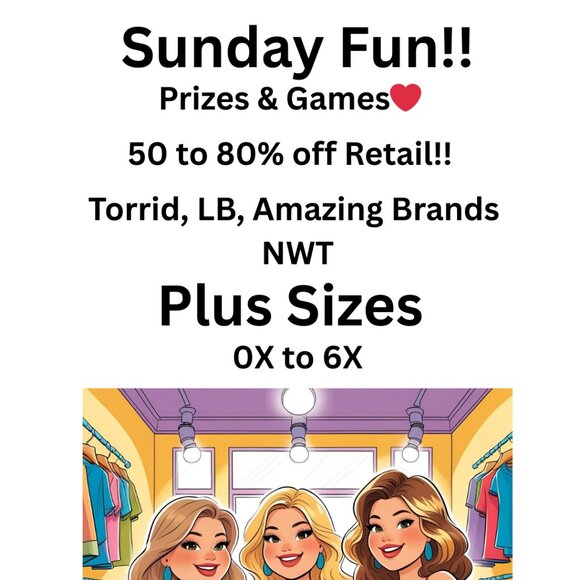 torrid Tops - Sunday Fun! Amazing Deals.Trivia & Free Shipping/Gift Giveaways 😊 3/7